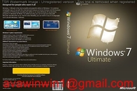 Paquet complet au détail final d'OEM de boîte de Microsoft Windows 7 d'ordinateur portable avec le disque FQC FQA fournisseur