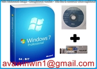 Bit du professionnel 64 de Microsoft Windows 7 de Coréen, pro boîte au détail de Windows 7 fournisseur