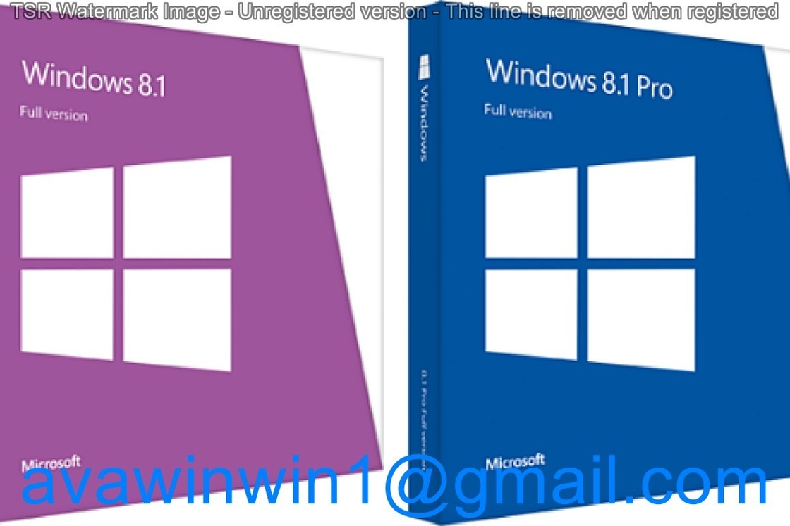 Paquet complet multi anglais d'OEM de boîte de vente au détail de Microsoft Windows 8,1 de langue avec le disque USB fournisseur