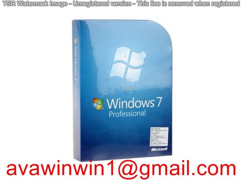 Paquet complet au détail principal de boîte de permis original de Microsoft Windows 7 pro fournisseur